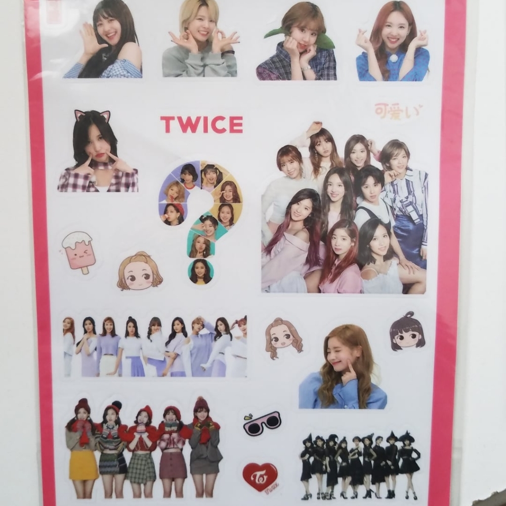 LIMITED EDITION Twice Sticker Sheet
